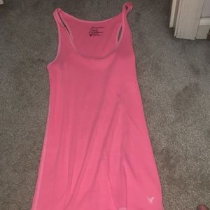 Hot pink tank top
